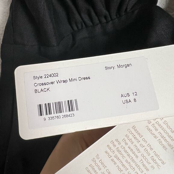 Shona Joy Black Halter Mini Dress - Picture 12 of 14